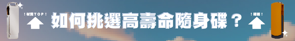 如何挑選隨身碟