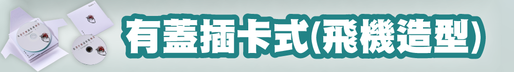 有蓋插卡式(飛機造型)